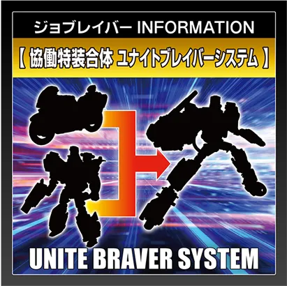 ジョブレイバー INFORMATION｜【協同特装合体 ユナイトブレイバーシステム】