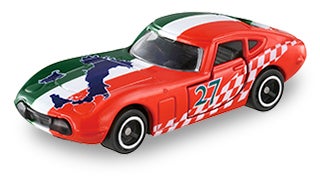 アピタピアゴオリジナル<世界の国旗トミカ>トヨタ 2000GT イタリア国旗タイプ