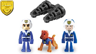 ハイパーブルーポリス 隊員セットB