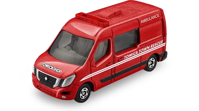 トミカショップオリジナル トミカタウンレスキュー隊 救急車