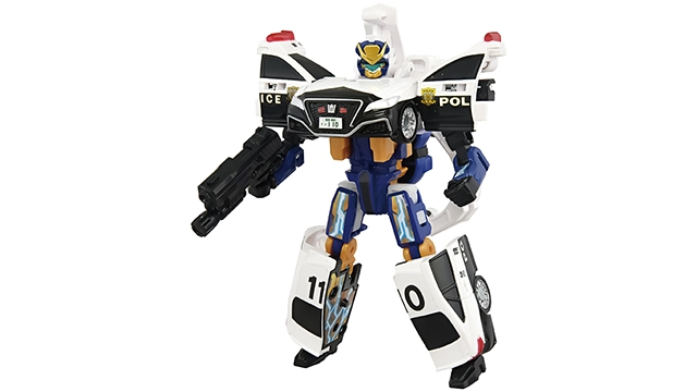 トミカ ジョブレイバー TJBDX ライジングポリスブレイバー デカライドアーマー白バイ ＤＸセット