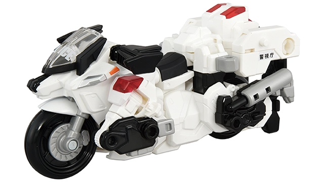 トミカ ジョブレイバー TJBDX ライジングポリスブレイバー デカライドアーマー白バイ ＤＸセット