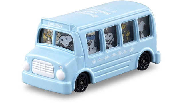 スヌーピータウンショップオリジナルドリームトミカ Snoopy＆Siblings