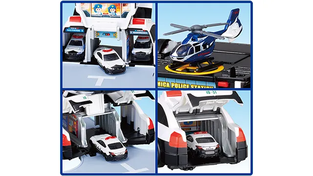 トミカビークルタウン 変形パトロールカー（トミカ付き）
