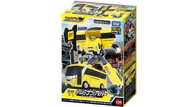 トミカ ジョブレイバー TJB11 トリップブレイバー はとバス 観光バス