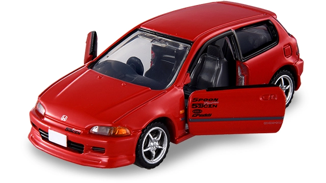 トミカプレミアムunlimited 頭文字D ホンダ シビック SiR-II(EG6)(庄司 慎吾)