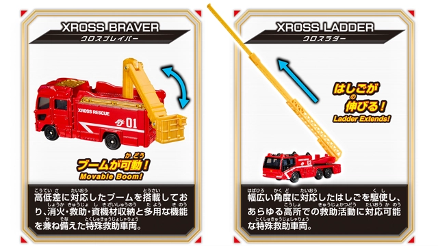 トミカ クロスレスキュー クロスレスキュー ドラゴン＆タイガーチーム トミカセット