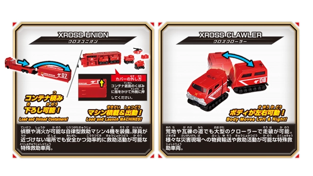 トミカ クロスレスキュー クロスレスキュー タイガーチーム トミカセット