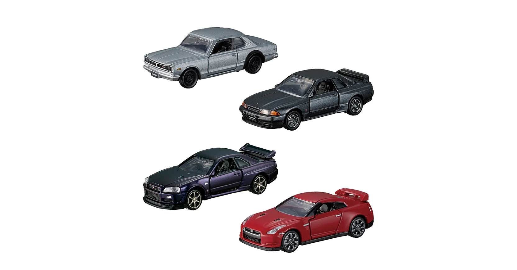 トミカプレミアム　GT-R 4 MODELS Collection
