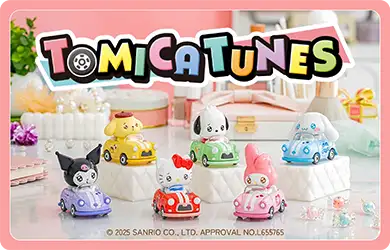 TOMICATUNES｜© 2025 SANRIO CO., LTD. TOKYO, JAPAN Ⓛ