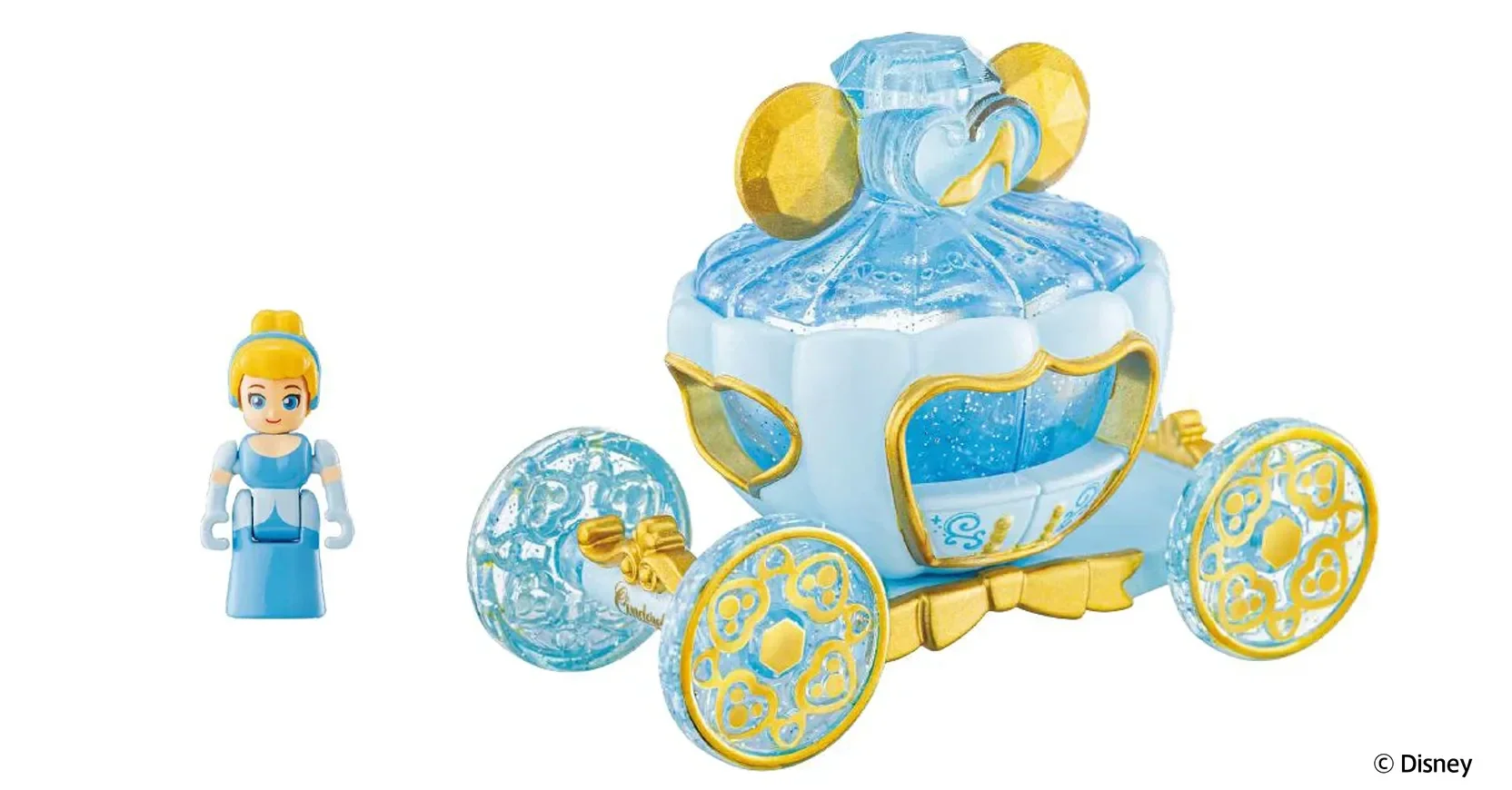 先行販売！｜ドリームトミカ No.179 ディズニーモータース ジュエリーウェイ ポティロン シンデレラ｜© Disney｜※2025年11月15日(土)より一般店舗で発売予定となります。