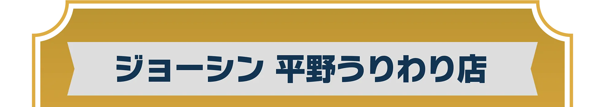 ジョーシン 平野うりわり店