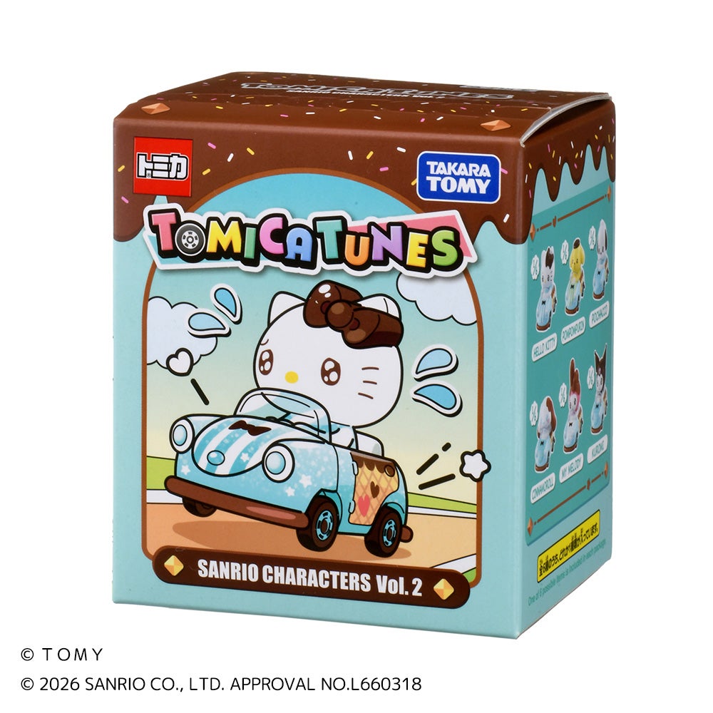 タカラトミーTOMICA TUNES SANRIO CHARACTERS BOX TOMICA TUNES SANRIO CHARACTERS Vol.1 (Blind Box) – Tokyo Station