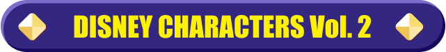 DISNEY CHARACTERS Vol. 2