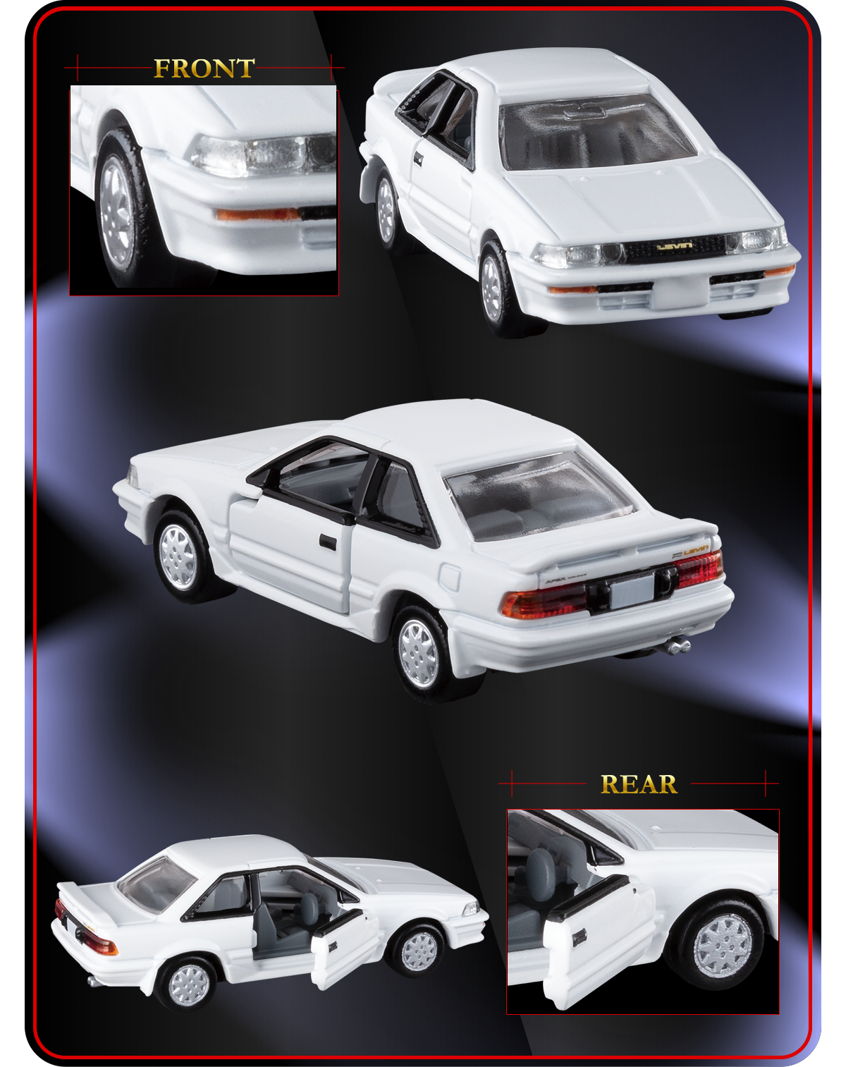 13 トヨタ カローラ レビン （AE92） ｜トミカプレミアム