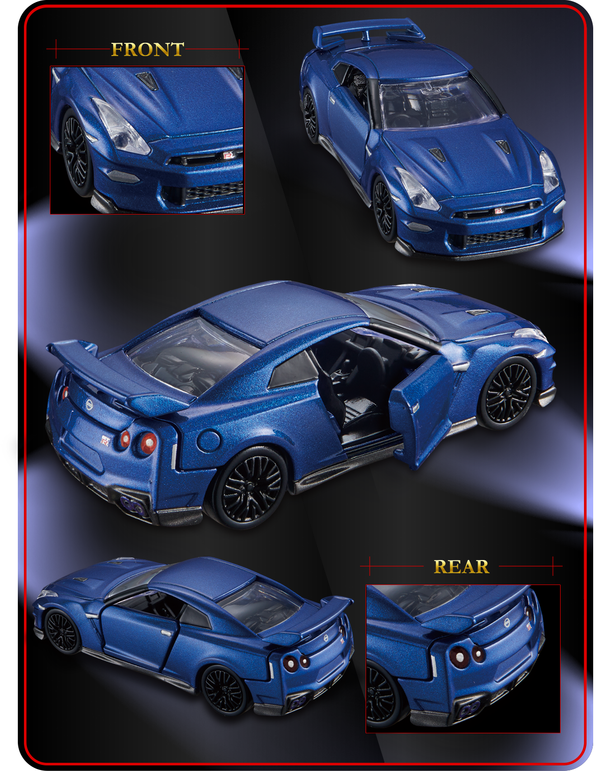 ４９　日産 ＮＩＳＳＡＮ ＧＴ－Ｒ （２０２５）　（トミカプレミアム発売記念仕様）　