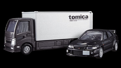 tomicaトランスポーター 三菱 ランサーエボリューションVI GSR