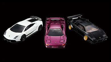 タカラトミーモールオリジナル トミカプレミアム Lamborghini 3 MODELS