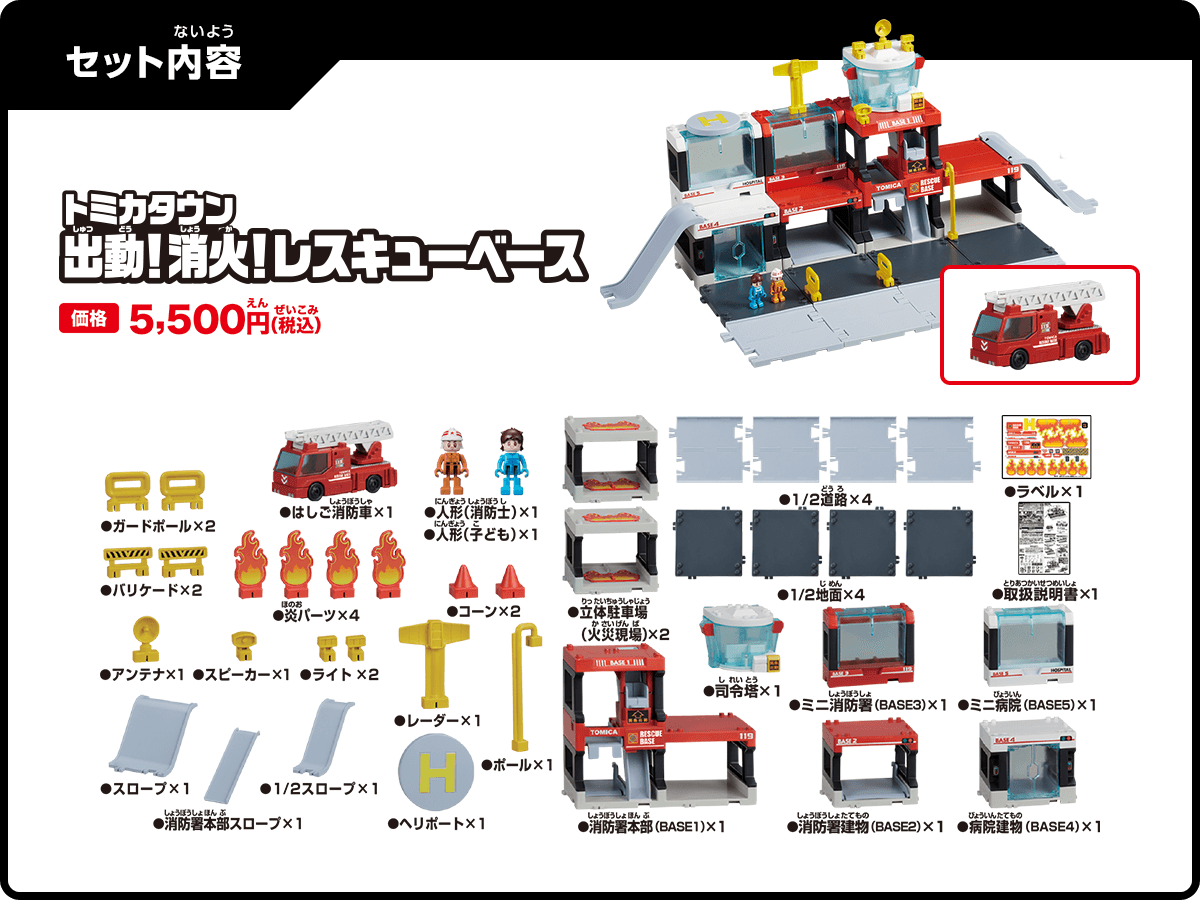 セット内容 価格5,500円（税込）