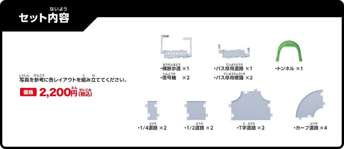 セット内容 価格2,200円（税込）