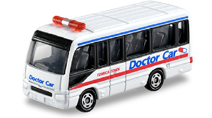トミカショップオリジナル トヨタ コースター トミカタウンドクターカー