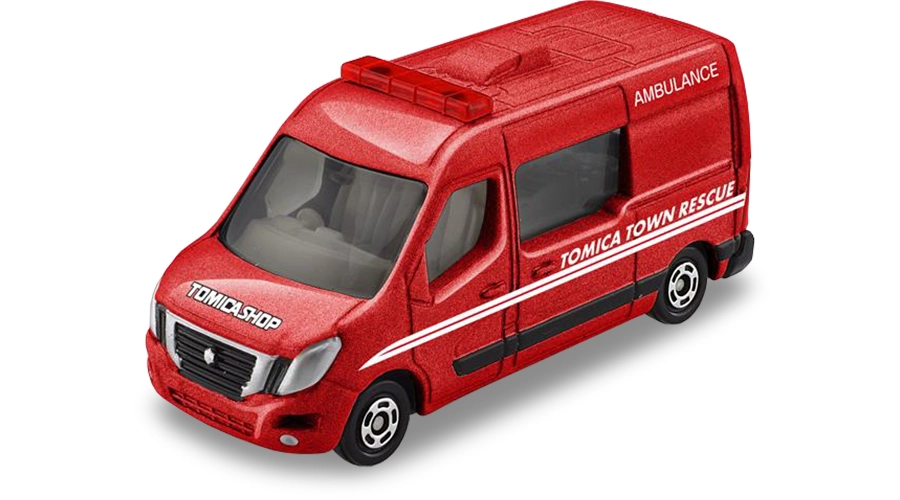 トミカショップオリジナル トミカタウンレスキュー隊 救急車