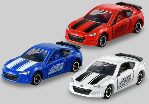 SUBARU BRZ（青、赤、白）