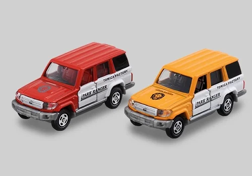 トヨタ ランドクルーザー（赤、オレンジ）