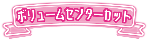 ボリュームセンターカット