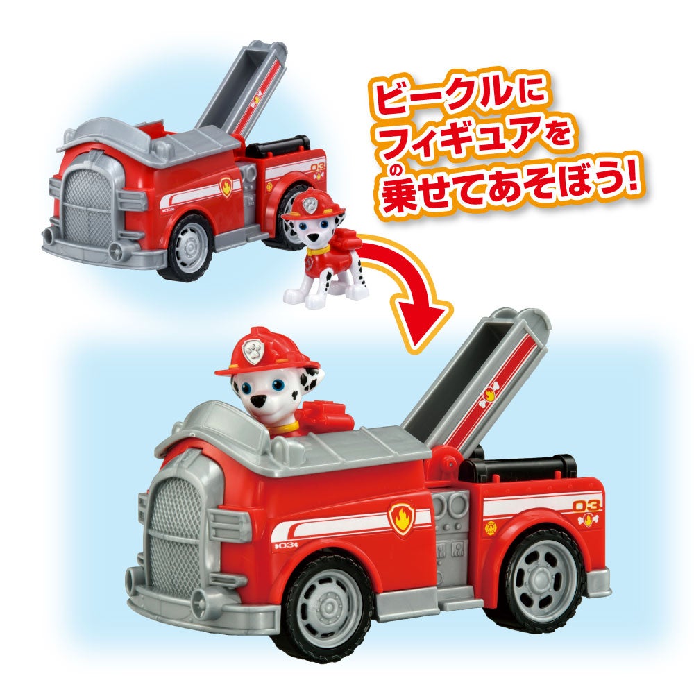 パウ・パトロール ベストセット チェイス ポリスカー&マーシャル ファイヤートラック(ライバールしちょう&ニャン・パトロールつき)