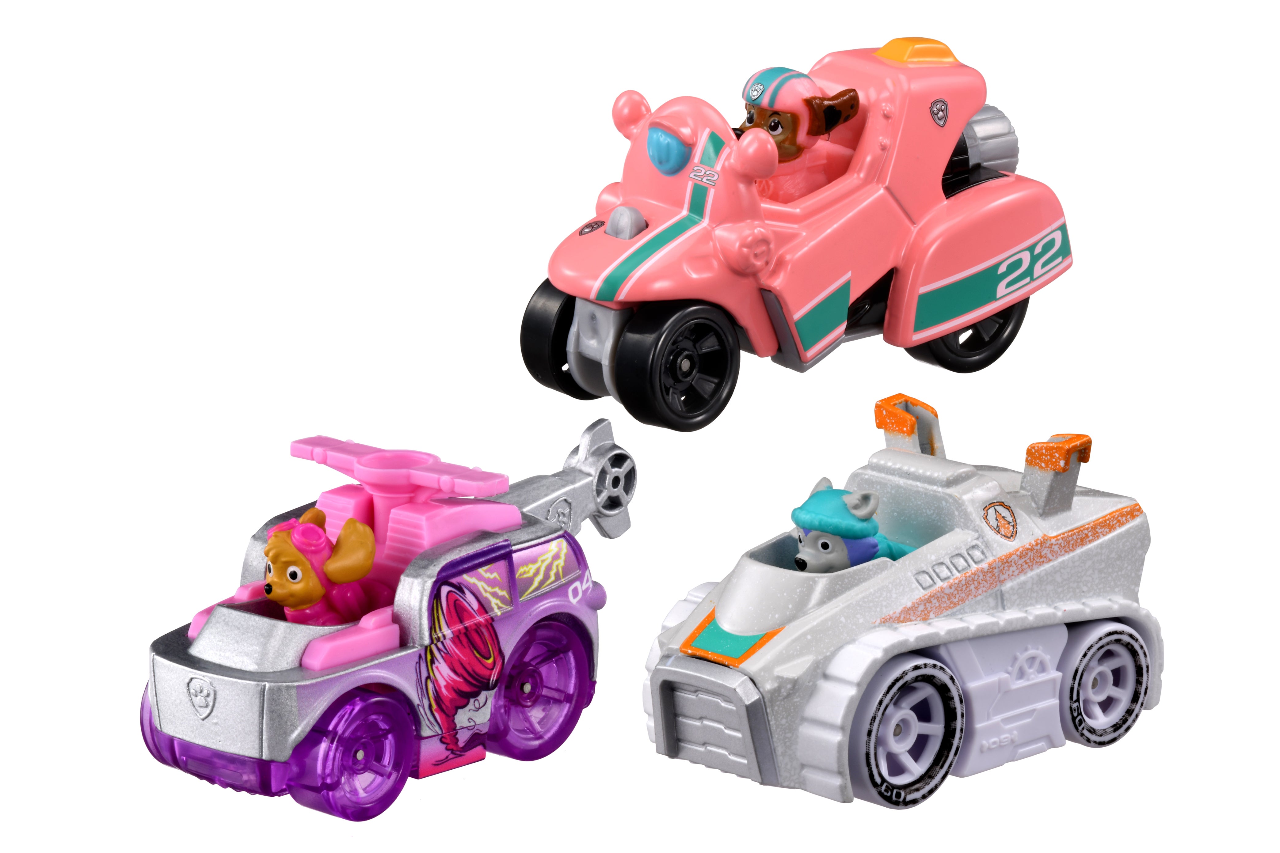 パウ・パトロール ダイキャストビークル スペシャルコレクション スカイ/エベレスト/リバティ