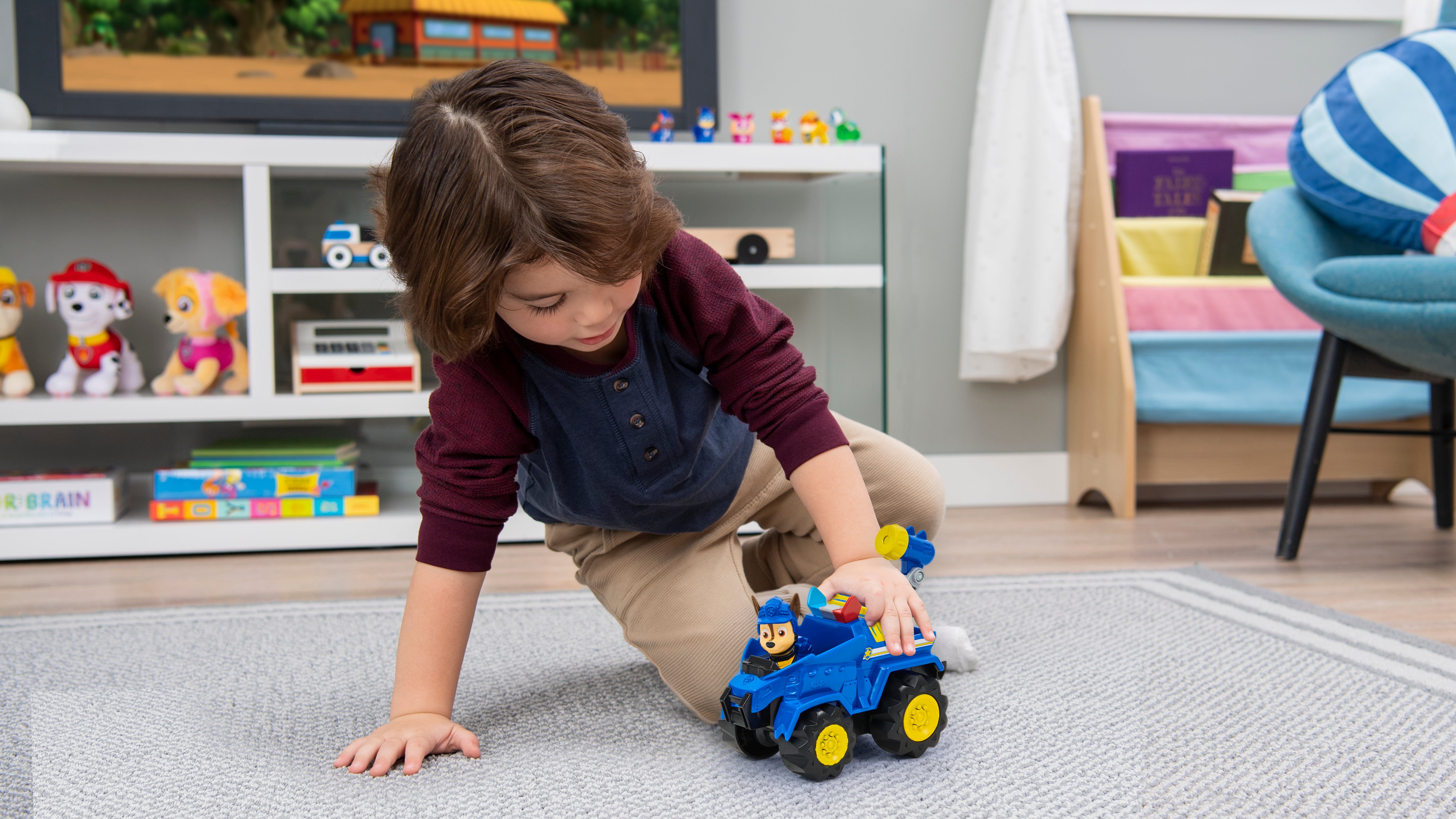 パウ・パトロール ベーシックビークル チェイス ダイノポリスカー