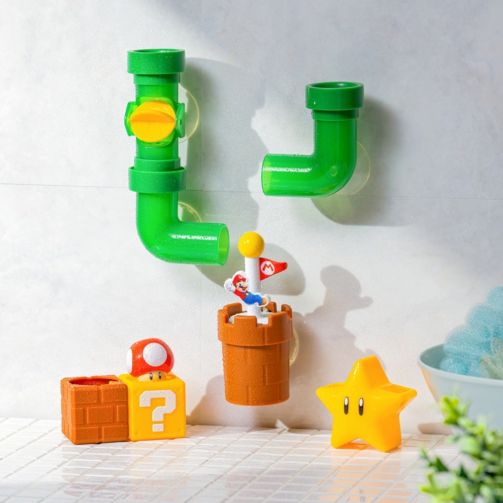 マイマリオ
おふろで遊ぼう!
しかけいっぱい どかんセット