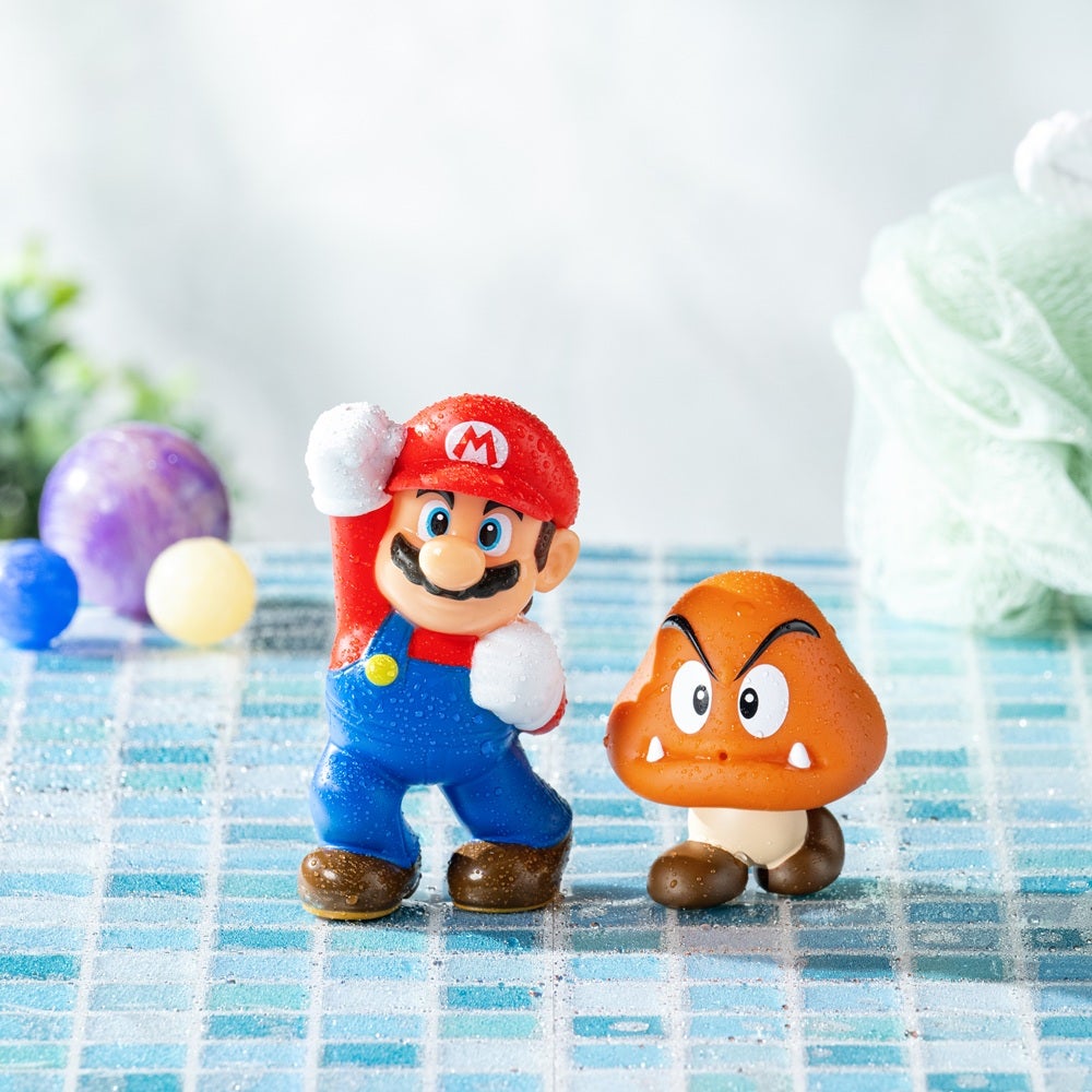 マイマリオ
おふろで遊ぼう！
わくわくみずでっぽう
マリオ＆クリボーセット