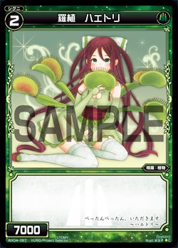 羅植　ハエトリ