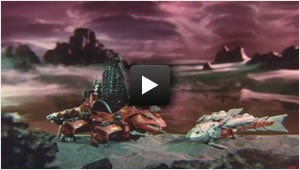 『ディメトロドンとウオディック』  製作：1987年