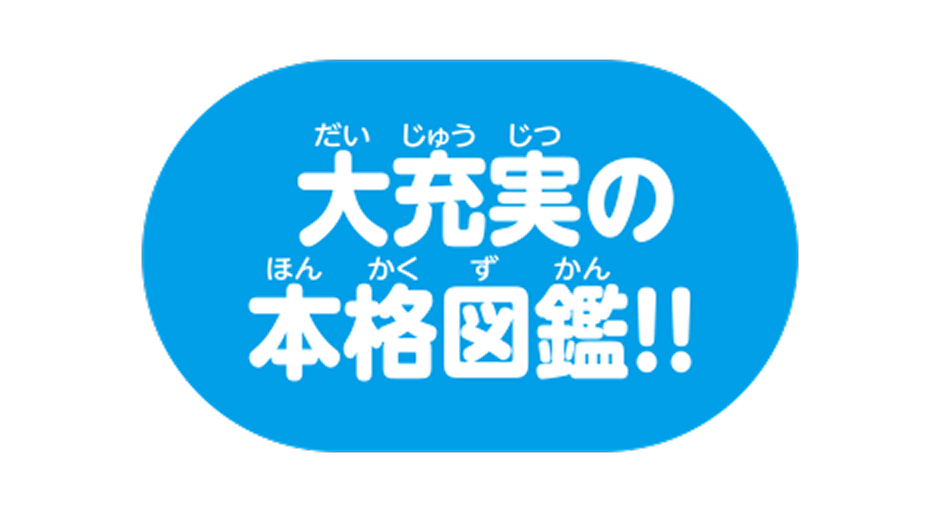 大充実の本格図鑑