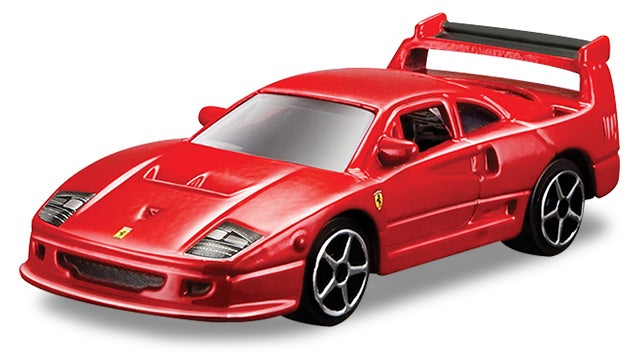 トミカプレゼンツ ブラーゴ レース&プレイシリーズ 3インチ
F40 コンペティゼィオーネ(赤)