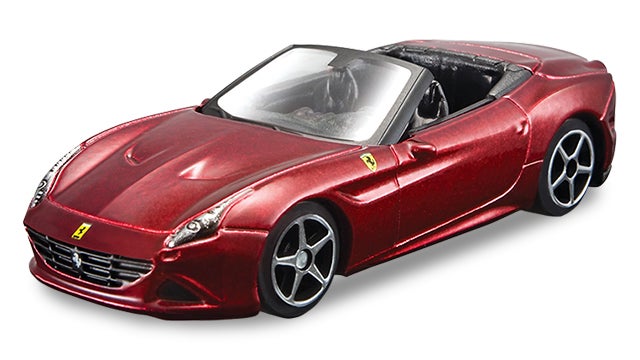 トミカプレゼンツ ブラーゴ レース&プレイシリーズ 3インチ
フェラーリ カリフォルニア T(オープントップ)(赤)