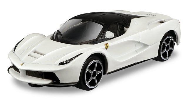 トミカプレゼンツ ブラーゴ レース&プレイシリーズ 3インチ
ラフェラーリ(白)